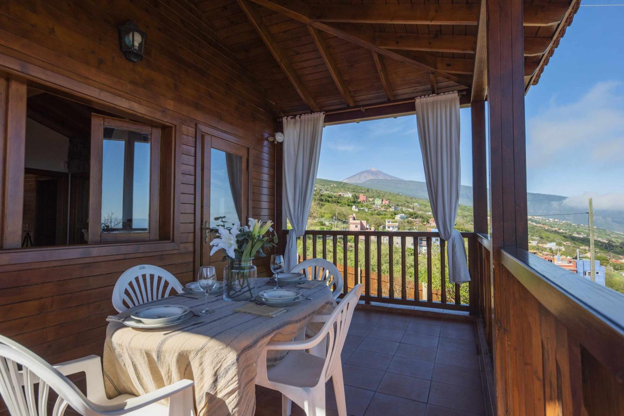 Villa Montana Ilusion Parking Wifi Bbk Y Vistas La Orotava Exterior photo